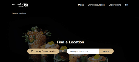 Sushi Shop 