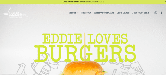 The Eddie Burger + Bar 