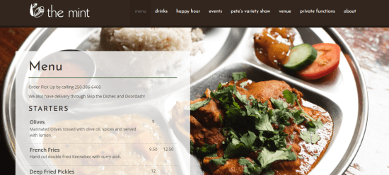 The Mint Restaurant