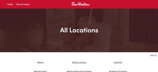 Tim Hortons 