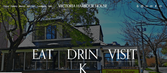 Victoria Harbour House Restaurant 