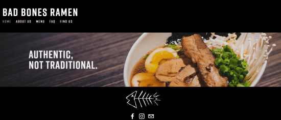 Bad Bones Ramen 