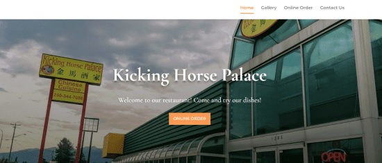 Kicking Horse Palace 