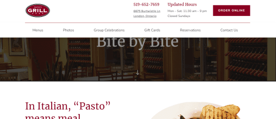 Pasto’s Grill 