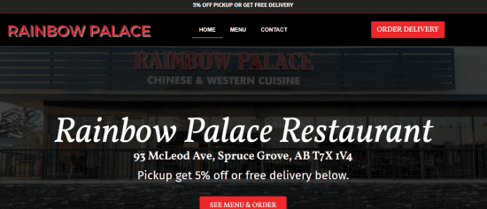 Rainbow Palace Restaurant 