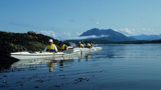 Kayak around Clayoquot Sound