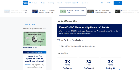 American Express Green Card