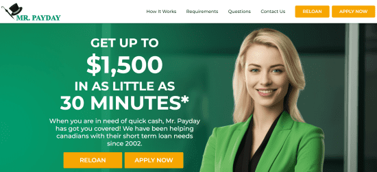 Mr. Payday Easy Loans Inc