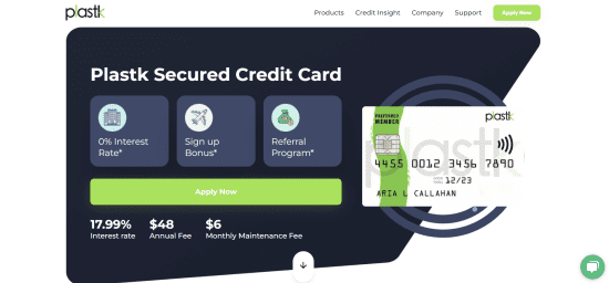 Plastk Secured Visa