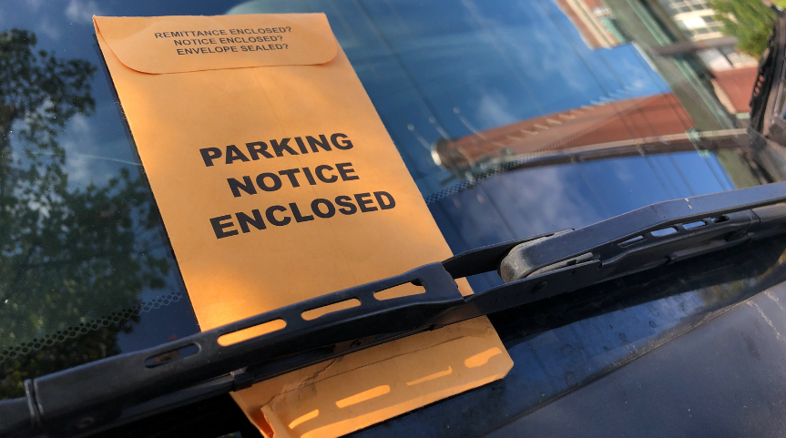 montreal parking ticket