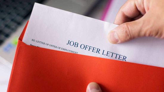 Conditional Job Offer